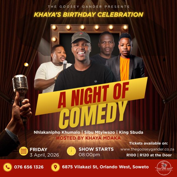 A Night of Comedy by Khaya Mdaka
